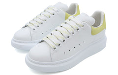 (WMNS) Alexander McQueen Oversized Sneaker 'White Lichen' 553770WHGP79445 #