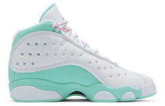 (GS) Air Jordan 13 Retro 'Aurora Green' 439358-100 #