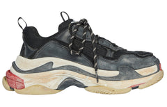 (WMNS) Balenciaga Triple S 'Black' 524037W3CS11061 #