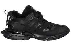 Balenciaga Track Sneaker 'Faux Fur Black' 668556W3CQ11000 #