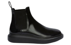 (WMNS) Alexander McQueen Hybrid Chelsea Boot 'Black' 586398WHX521000 #