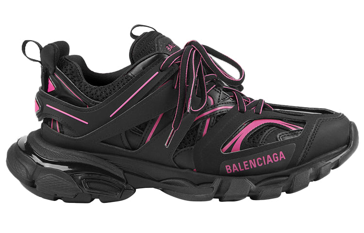 (WMNS) Balenciaga Track Sneaker 'Black Neon Pink' 542436W3AC21055 #