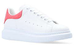 (WMNS) Alexander McQueen Oversized Sneaker 'White Pink' 553770WHXMY9663 #