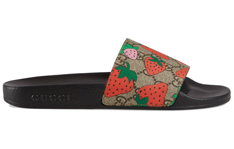 (WMNS) Gucci Slide 'Strawberry' 408508-G2200-8919 #