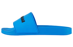 Balenciaga Pool Slides 'Blue' 565826W1S804005 #