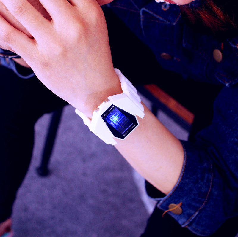 Montre LED Mode Ulzzang Unisexe