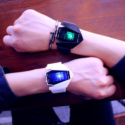 Montre LED Mode Ulzzang Unisexe