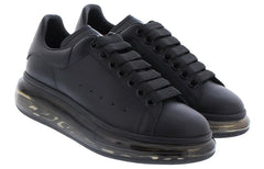 (WMNS) Alexander McQueen Oversized Sneaker 'Clear Sole - Black' 611698WHX981000 #