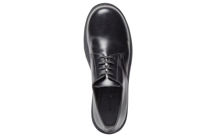 Balenciaga Sergent 20mm Derby 'Black' 701393WBD401000 #