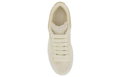 (WMNS) Alexander McQueen Larry Oversized Low-Top Sneakers 'Yellow White' 708067WIA5D7991 #