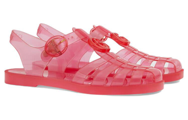 (WMNS) Gucci GG Fisherman Sandal 'Deep Coral' 676970-JFM00-6656 #.
