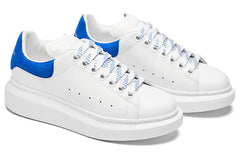 (WMNS) Alexander McQueen Oversized Shoes 'White Royal Blue' 719412WHGP78981 #