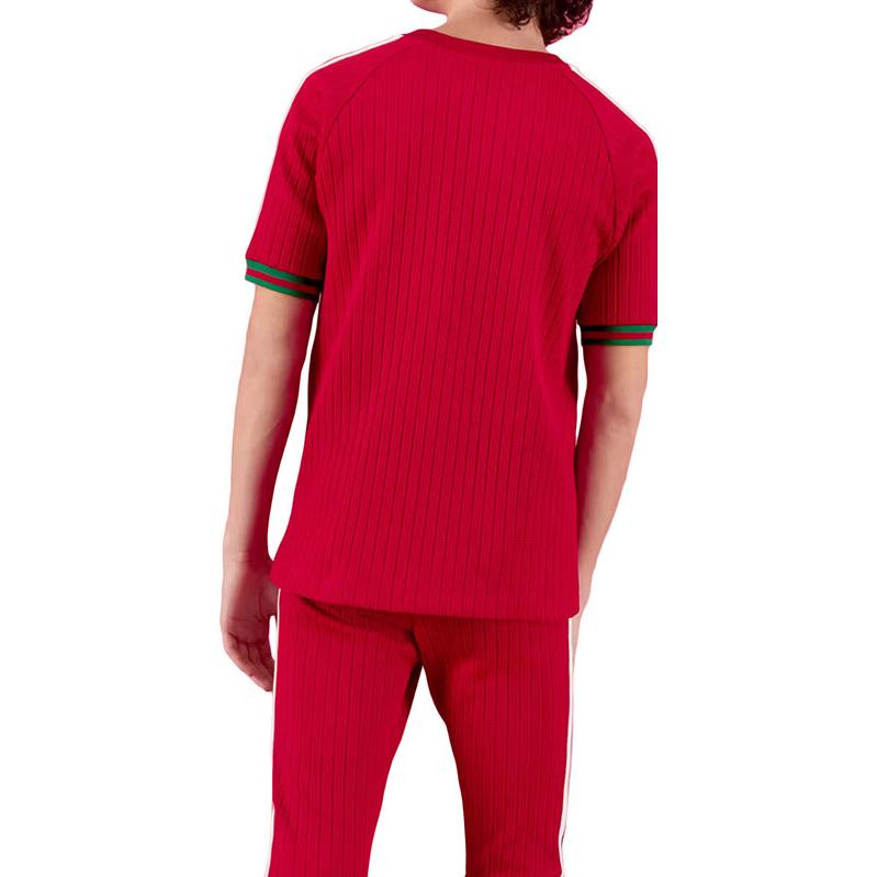 Gucci x adidas Jersey T-Shirt 'Red' 700486-XJEJT-6429 #.