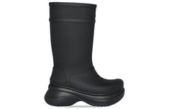 Crocs x Balenciaga Boots 'Black' 677384W1S8E1000 #