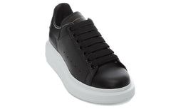 (WMNS) Alexander McQueen Oversized Sneaker 'Black' 462214WHGP01000 #