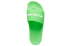 Balenciaga Pool Slides 'Fluo Green' 565826W1S823590 #