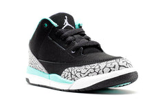 (GS) Air Jordan 3 Retro 'Black Purple Turquoise' 441141-045 #