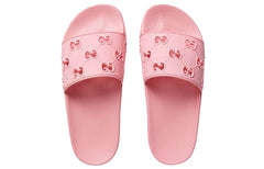 (WMNS) Gucci GG Slide Rubber 'Pink' 573922-JDR00-5846 #