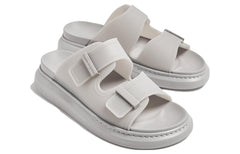Alexander McQueen Hybrid Sandals 'Ash Grey' 663563W4TM61612 #