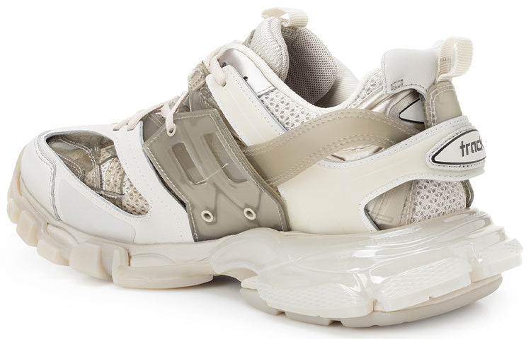Balenciaga Track Sneaker 'Clear Sole Light Beige' 647742W3BM49600  #