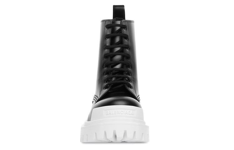 (WMNS) Balenciaga Strike 20mm Bootie 'Black White' 590974WA9671090 #