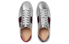 (WMNS) Gucci Ace 'Year of the Dog - Metallic Silver' 501908-DXAL0-8164 #.