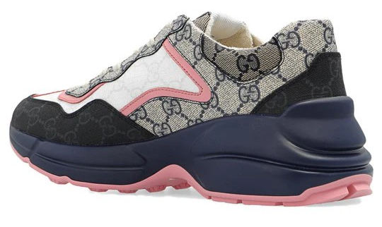 Gucci Rhyton " Beige blue monogram ".