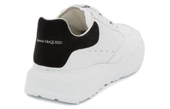 (WMNS) Alexander McQueen Court Trainer 'White Black' 633915WHZ969061 #