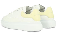 (WMNS) Alexander McQueen Oversized Shoes 'White Lemon Yellow' 718139WHGP53523 #