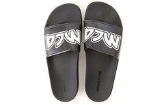 Alexander McQueen Logo Sandals Black/White 547040-R2587-1006 #