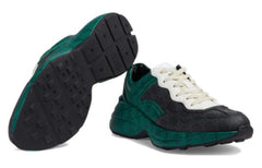 Gucci Rhyton GG Supreme Sneakers 'Green Black White' 746101-FAB4D-1059 #.