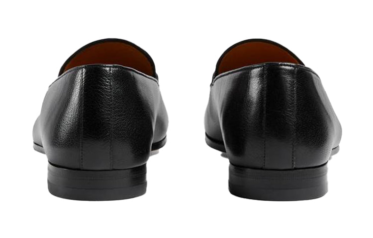 Gucci Horsebit Loafers 'Black Silver' 649479-0G0V0-1000 #.