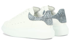 (WMNS) Alexander McQueen Oversized Shoes 'White Ice Snake' 718139WIE838857 #