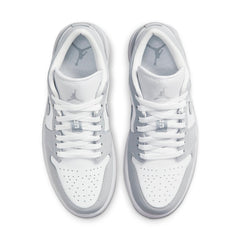 (WMNS) Air Jordan 1 Low 'White Wolf Grey' DC0774-105 #