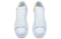 (WMNS) Alexander McQueen Larry Oversized Low-Top Sneakers 'White Multi' 708070WICG4903 #