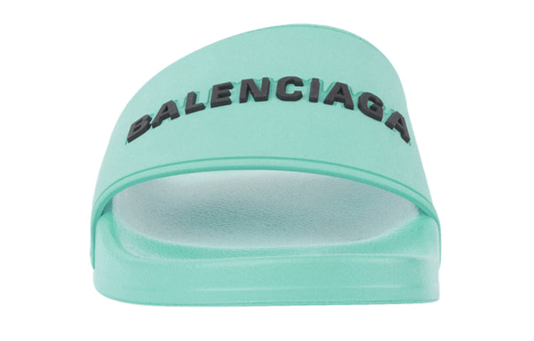 (WMNS) Balenciaga Pool Slides 'Mint' 565547W1S803410 #
