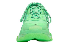 (WMNS) Balenciaga Triple S Clear Sole Trainer 'Neon Green' 544351W2CF13801 #