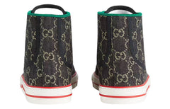 Gucci Tennis 1977 High 'Black Mini GG' 625807-UN310- 1290 #.