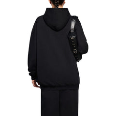 (WMNS) Balenciaga Alphabet Printing Long Sleeves Hoodie Black 578135TJVE11034 #