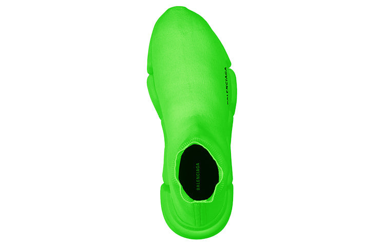 Balenciaga Speed 2.0 Sneaker 'Fluo Green' 617239W2DBH3000 #