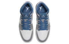 Air Jordan 1 Mid 'Cement Grey True Blue' DQ8426-014 #