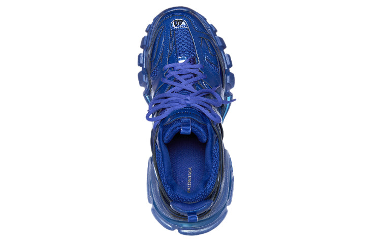 Balenciaga Track Sneaker 'Metallic Indigo' 542023W2FS84000 #