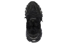 Balenciaga Track Sneaker 'Faux Fur Black' 668556W3CQ11000 #