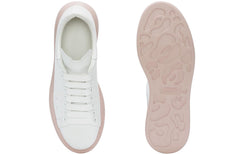 (WMNS) Alexander McQueen Oversized Sneaker 'White Pink Sole' 553770WHTQ49182 #