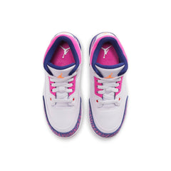 (GS) Air Jordan 3 Retro 'Barely Grape' 441141-500 #