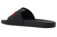 Balenciaga Pool Slides 'Black Red' 565826W1S801064 #