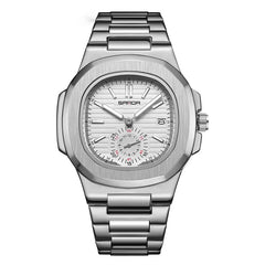 SAMDA Silver Chrono™ – The Watch of the Modern Man