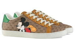 (WMNS) Disney x Gucci Ace 'Mickey Mouse - Ebony' 604049-HZE10-8484 #.