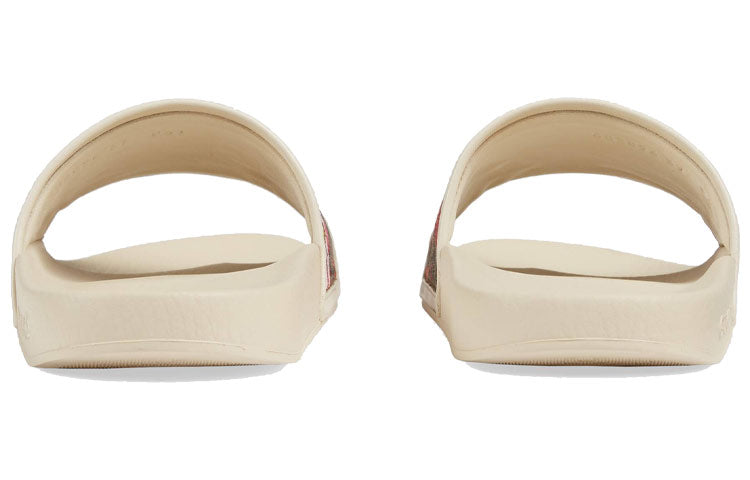 (WMNS) Gucci GG Slide 'Flora Print - Beige' 602096-HT530-8498 #