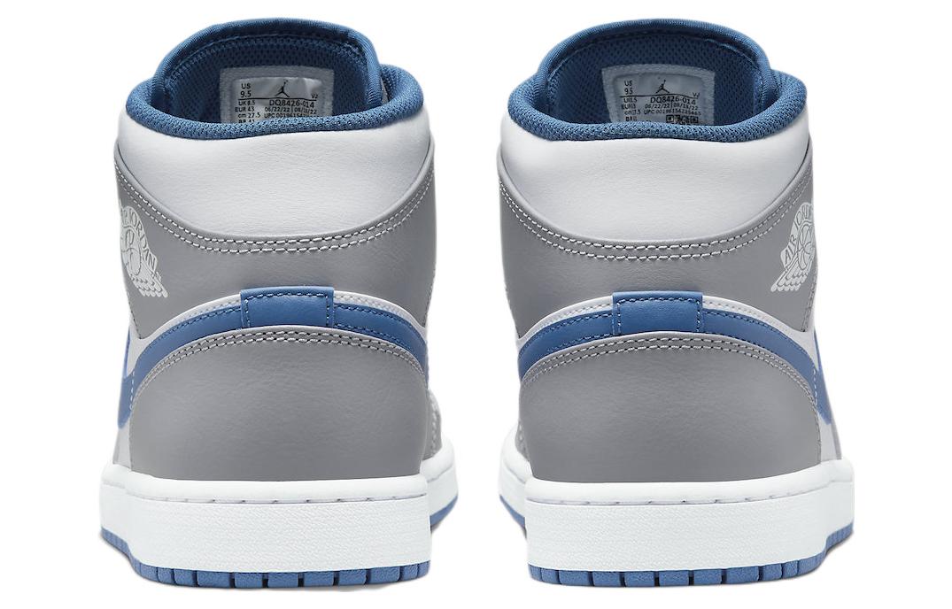 Air Jordan 1 Mid 'Cement Grey True Blue' DQ8426-014 #